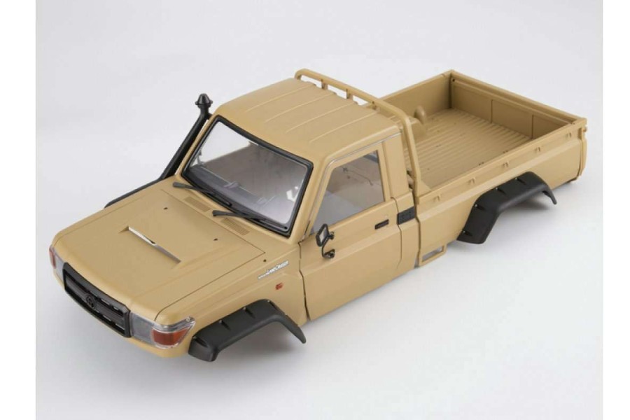 Spare Parts * | 48734 | Killerbody 1/10 Military Desert Toyota Land Cruiser 70 Hard Body Kit W/ Accessories