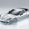 Spare Parts * | 48144 | Killerbody 1/10 Corvette Gt2 Silver Painted Body Shell