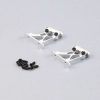 Spare Parts * | 48111Lsl | Killerbody 1/10 Silver Aluminium Rear Wing Mount