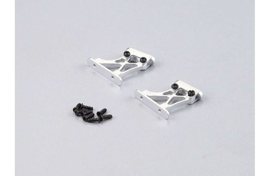 Spare Parts * | 48111Lsl | Killerbody 1/10 Silver Aluminium Rear Wing Mount