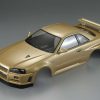 Spare Parts * | 48645 | Killerbody 1/10 Nissan Skyline R34 Champagne Gold Painted Body Shell