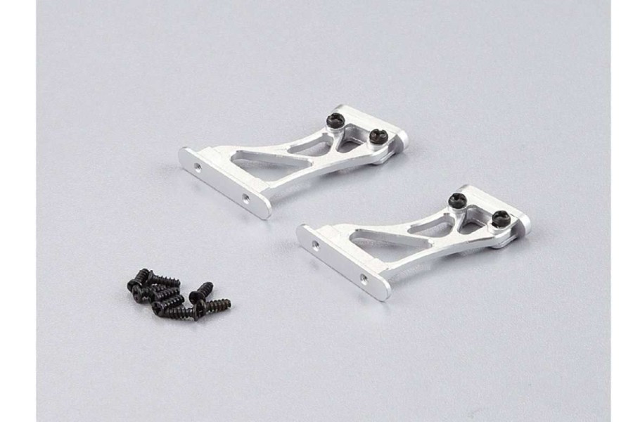 Spare Parts * | 48111Hsl | Killerbody 1/10 Silver Aluminium Rear Wing Mount