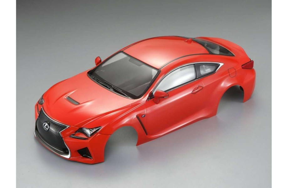 Spare Parts * | 48649 | Killerbody 1/10 Lexus Rc F Orange Painted Body Shell