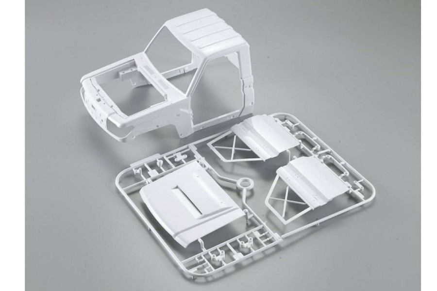 Spare Parts * | 48602 | Killerbody 1/10 White Toyota Land Cruiser 70 Truck Cab