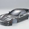 Spare Parts * | 48018 | Killerbody 1/10 Corvette Gt2 Silver Grey Painted Body Shell