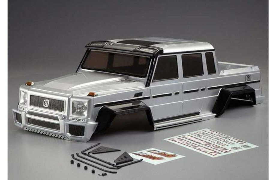 Spare Parts * | 48336 | Killerbody 1/10 Horri-Bull Crawler Silver Painted Body Shell