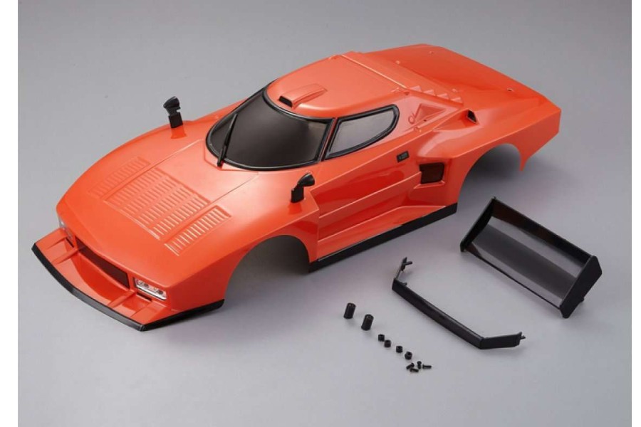 Spare Parts * | 48310 | Killerbody 1/10 Lancia Stratos 1977 Giro D'Italia Orange Painted Body Shell