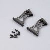 Spare Parts * | 48115Hbk | Killerbody 1/10 Black Aluminium Rear Wing Mount