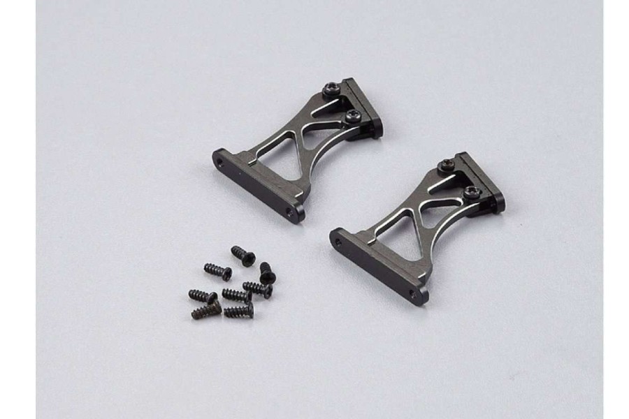 Spare Parts * | 48115Hbk | Killerbody 1/10 Black Aluminium Rear Wing Mount