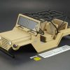 Electronics * | 48447 | Killerbody 1/10 Crawler Warrior Matte Military Desert Painted Body Shell W/ Light Bucket Assembly