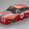 Spare Parts * | 48251 | Killerbody 1/10 Alfa Romeo 2000 Gtam Red Painted Body Shell