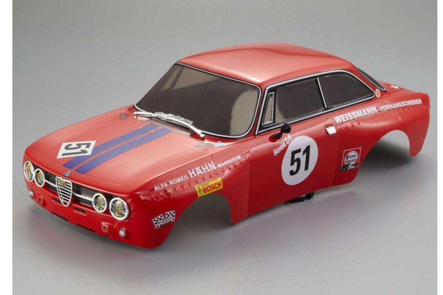 Spare Parts * | 48251 | Killerbody 1/10 Alfa Romeo 2000 Gtam Red Painted Body Shell