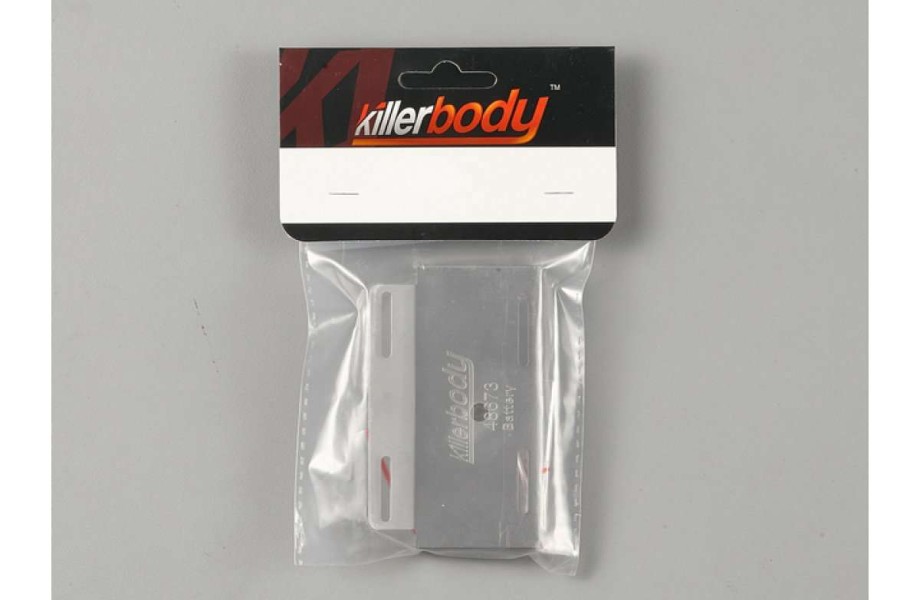 Spare Parts * | 48673 | Killerbody Stainless Steel 1/10 Toyota Land Cruiser 70 Battery Holder