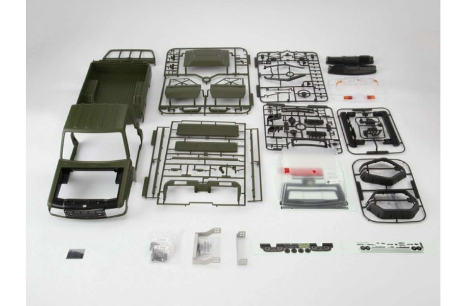 Spare Parts * | 48733 | Killerbody 1/10 Military Green Toyota Land Cruiser 70 Hard Body Kit W/ Accessories