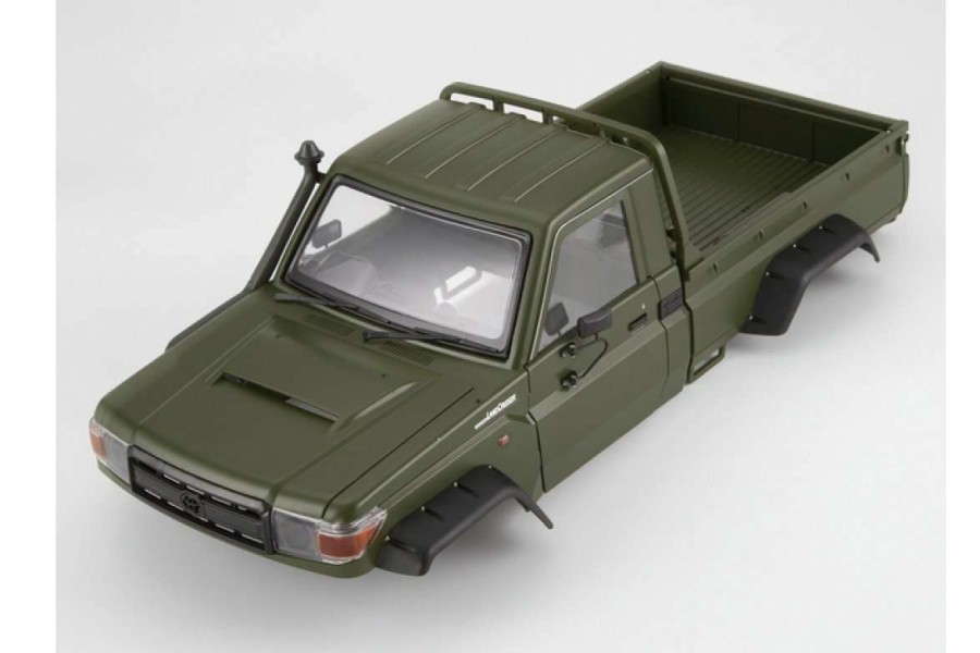 Spare Parts * | 48733 | Killerbody 1/10 Military Green Toyota Land Cruiser 70 Hard Body Kit W/ Accessories