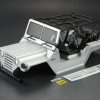 Electronics * | 48443 | Killerbody 1/10 Crawler Warrior Silver Painted Body Shell W/ Light Bucket Assembly