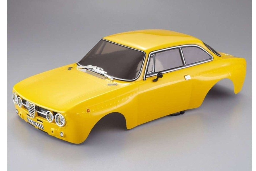 Spare Parts * | 48321 | Killerbody 1/10 Alfa Romeo 2000 Gtam Yellow Painted Body Shell