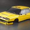 Spare Parts * | 48385 | Killerbody 1/10 Lancia Delta Hf Integrale 16V Yellow Painted Body Shell