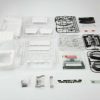 Spare Parts * | 48732 | Killerbody 1/10 Toyota Land Cruiser White Hard Body Kit W/ Pedal, Wheel Arches, Steel Mounting For Traxxas Trx-4