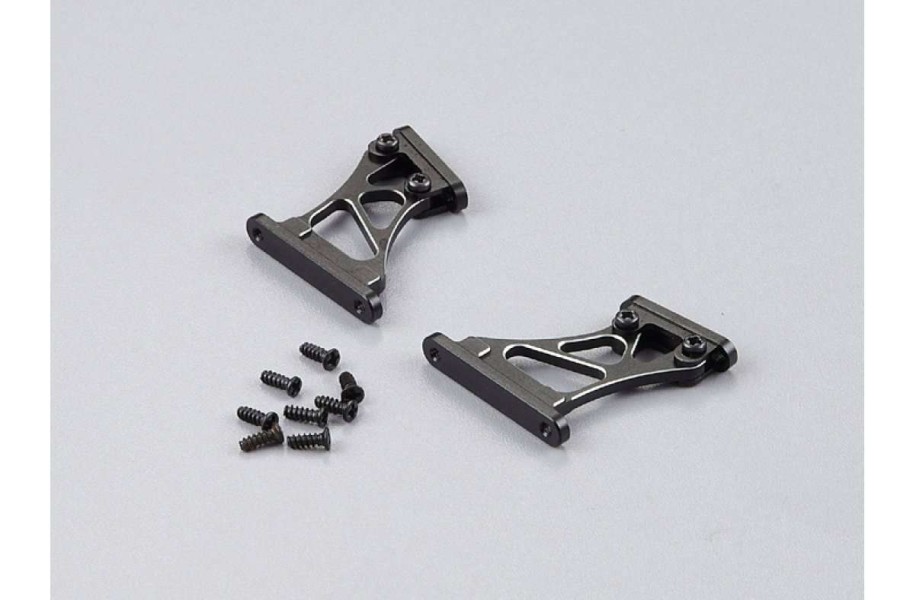 Spare Parts * | 48115Mbk | Killerbody 1/10 Black Aluminium Rear Wing Mount