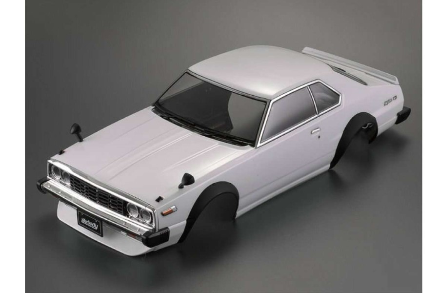 Spare Parts * | 48701 | Killerbody 1/10 1977 Skyline Hardtop 2000 Gt-Es Whte Painted Body Shell W/ Decals