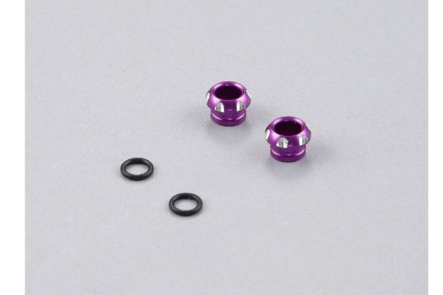 Electronics * | 48120Pr | Killerbody Purple Aluminium 5Mm Led Light Holder 2Pcs