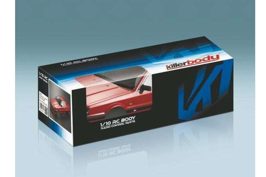 Spare Parts * | 48677 | Killerbody 1/10 Nissan Skyline R31 Red Painted Body Shell W/ Decals