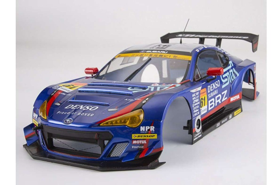 Spare Parts * | 48665 | Killerbody 1/10 Subaru Brz R&D Sports Blue Painted Body Shell W/ Decals & Accessories