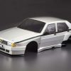 Spare Parts * | 48485 | Killerbody 1/10 Alfa Romeo 75 Turbo Evoluzione Silver Painted Body Shell W/ Decals & Accessories