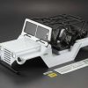 Electronics * | 48445 | Killerbody 1/10 Crawler Warrior White Painted Body Shell W/ Light Bucket Assembly