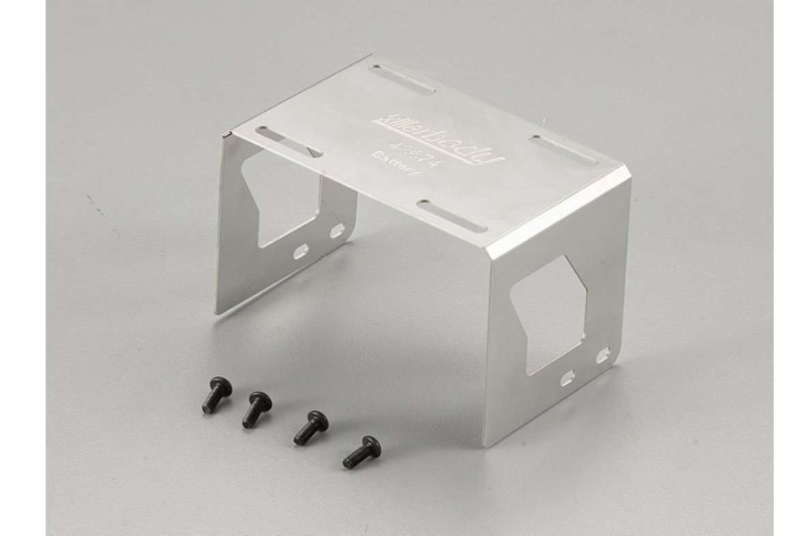 Spare Parts * | 48674 | Killerbody Stainless Steel 1/10 Toyota Land Cruiser 70 Battery Holder