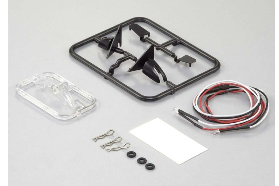 Electronics * | 48358 | Killerbody 1/10 Touring Car Wing Mirror W/ Led Light Unit Set