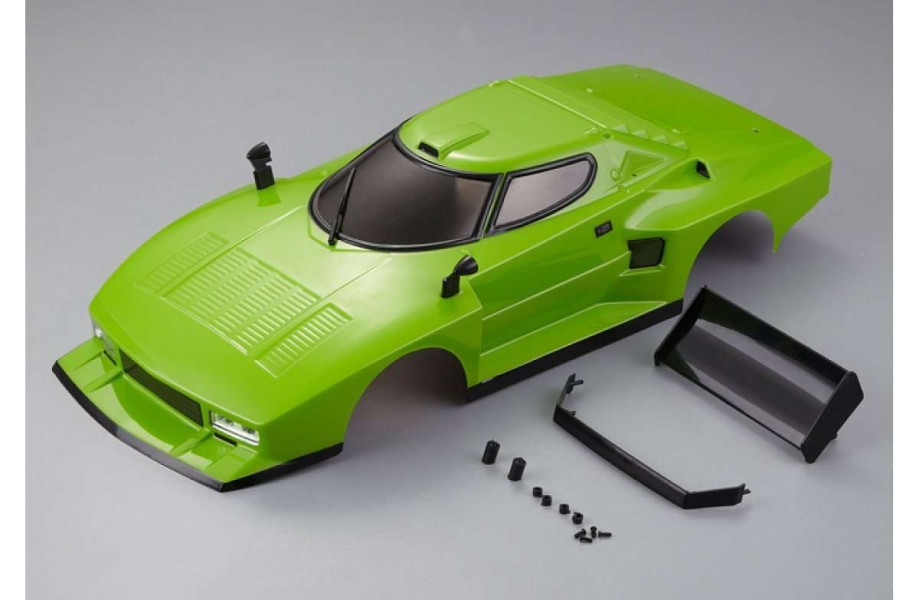 Spare Parts * | 48312 | Killerbody 1/10 Lancia Stratos 1977 Giro D'Italia Green Painted Body Shell