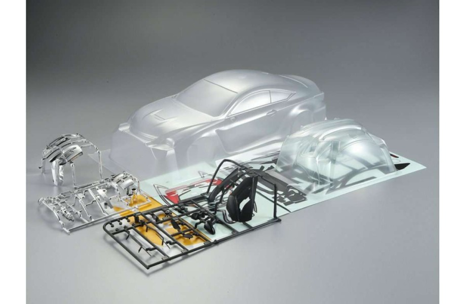 Spare Parts * | 48627 | Killerbody 1/10 Lexus Rc F Clear Unpainted Body Shell