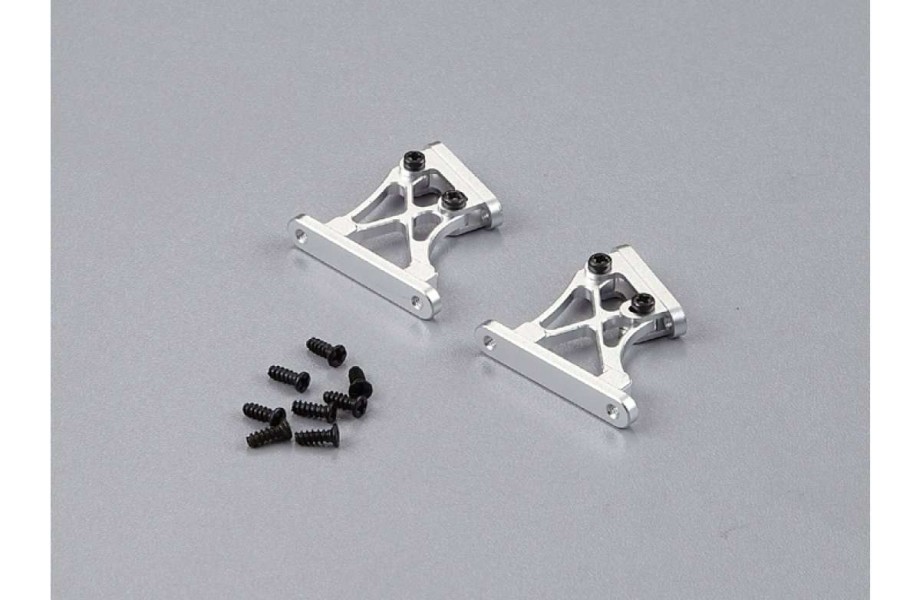 Spare Parts * | 48115Lsl | Killerbody 1/10 Silver Aluminium Rear Wing Mount