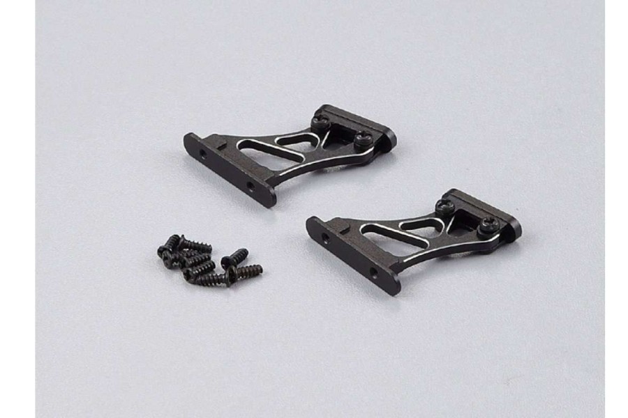 Spare Parts * | 48111Mbk | Killerbody 1/10 Black Aluminium Rear Wing Mount