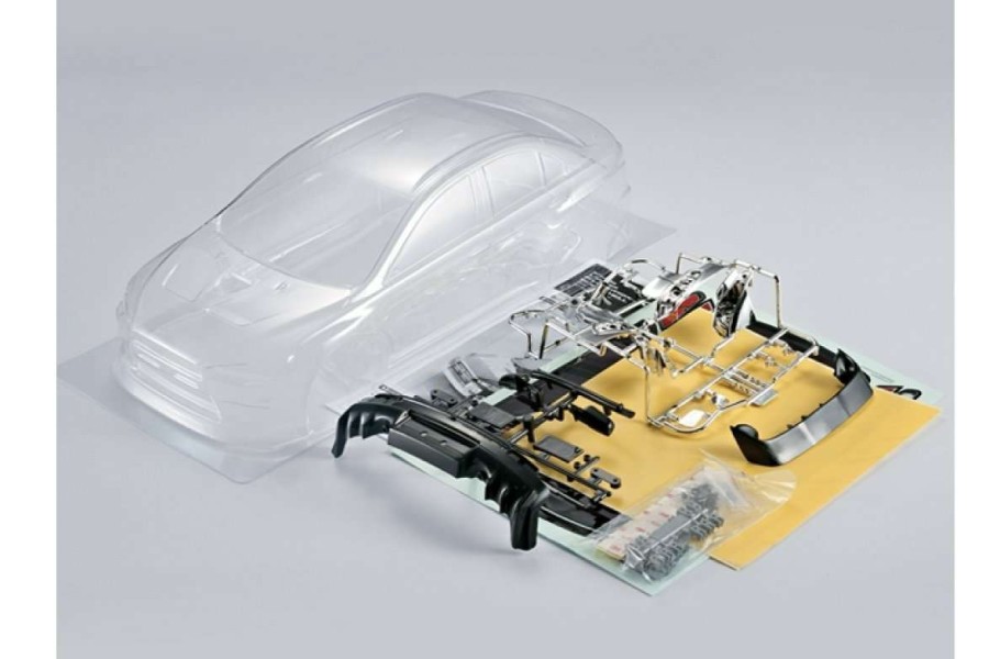 Spare Parts * | 48001 | Killerbody 1/10 Mitsubishi Evolution X Clear Unpainted Body Shell