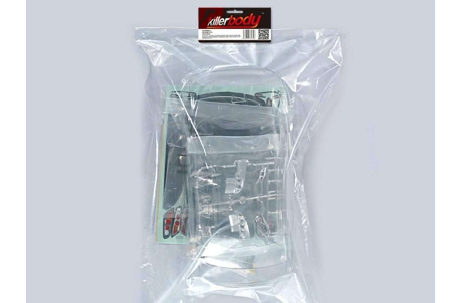 Spare Parts * | 48001 | Killerbody 1/10 Mitsubishi Evolution X Clear Unpainted Body Shell